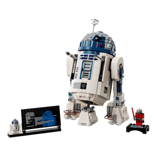 Lego Star Wars 75379 R2-D2 Building Toy - Play and Display Droid Figure With Rotating Head, Periscope &amp;amp; Tools - Incl. a Darth Malak Minifigure - Gift for 10+ Year Old Boys &amp;amp; Adult Fans