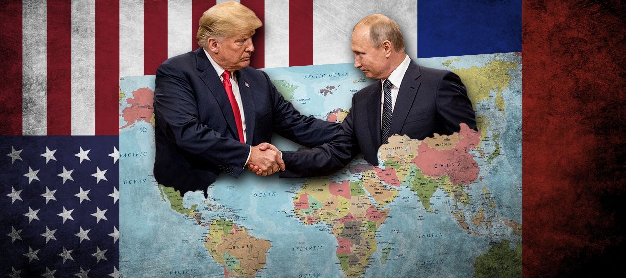 President Trump and Vladimir Putin.