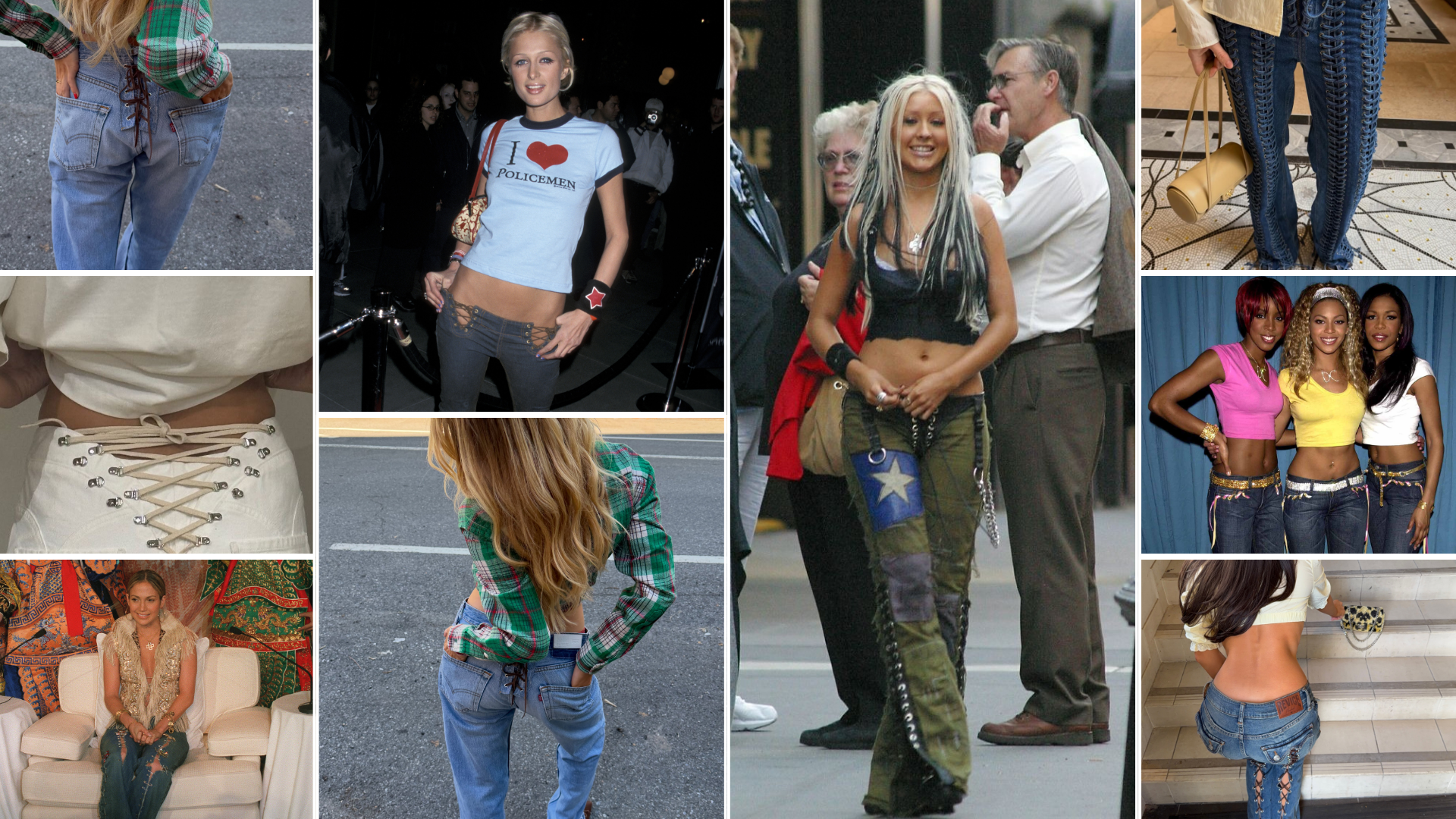 Lace up jeans trends 2026
