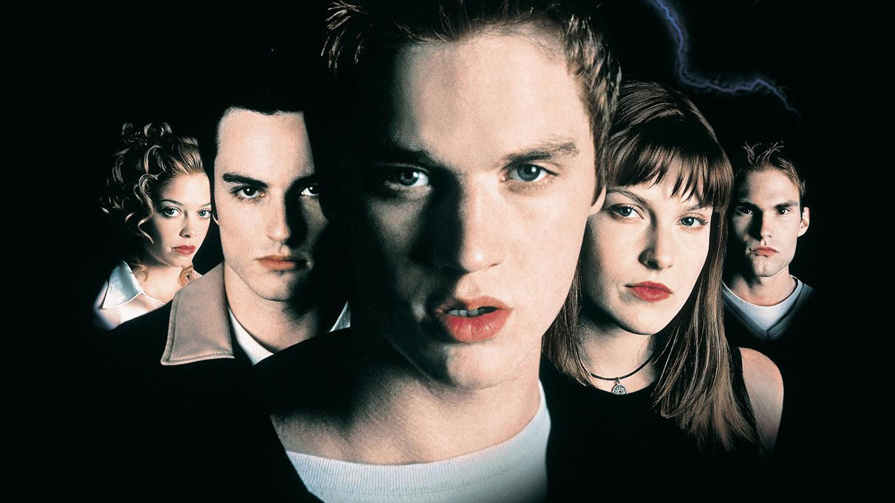 Devon Sawa and the Final Destination cast in the official poster