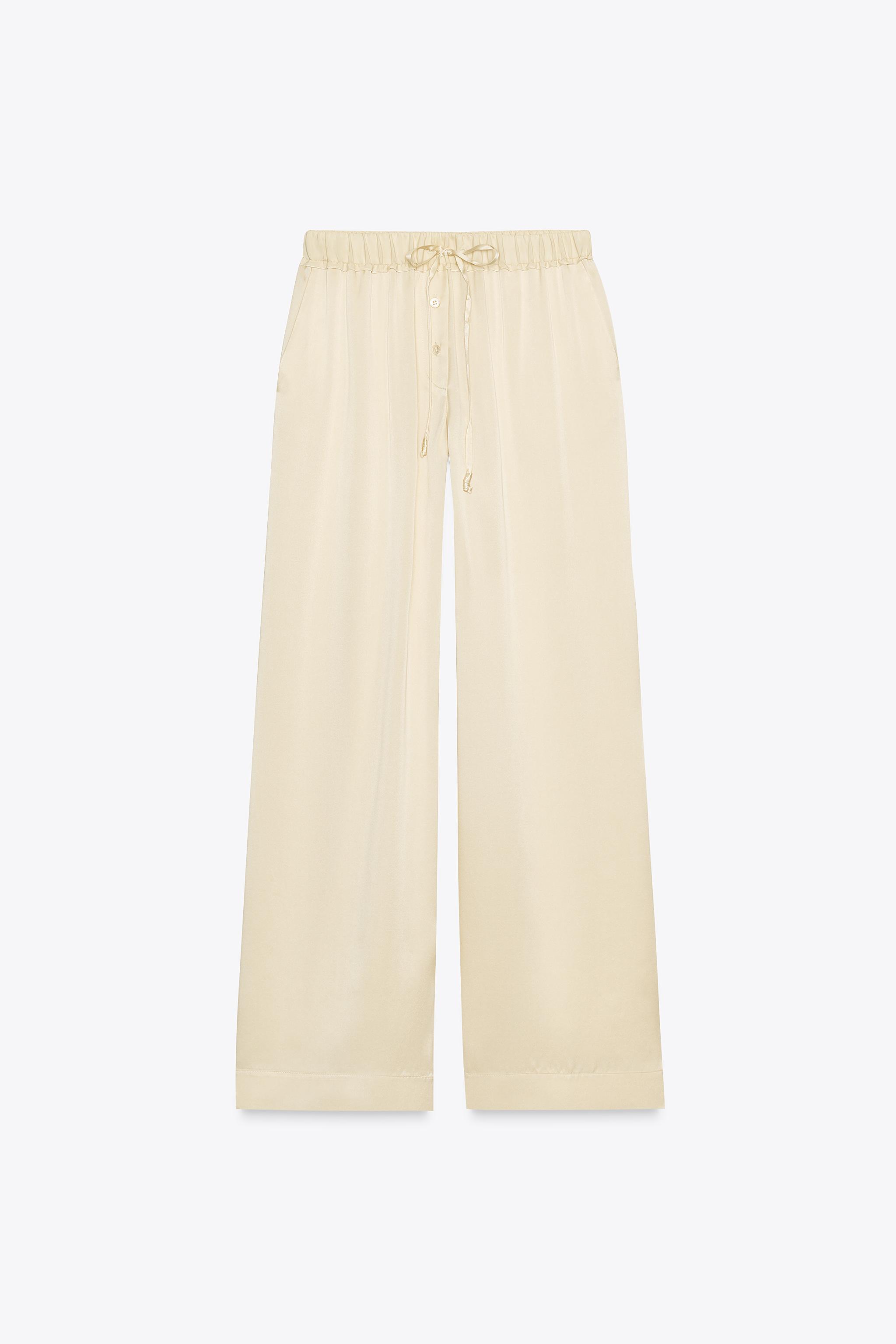 Coleção ZW calça de pijama de seda 100%