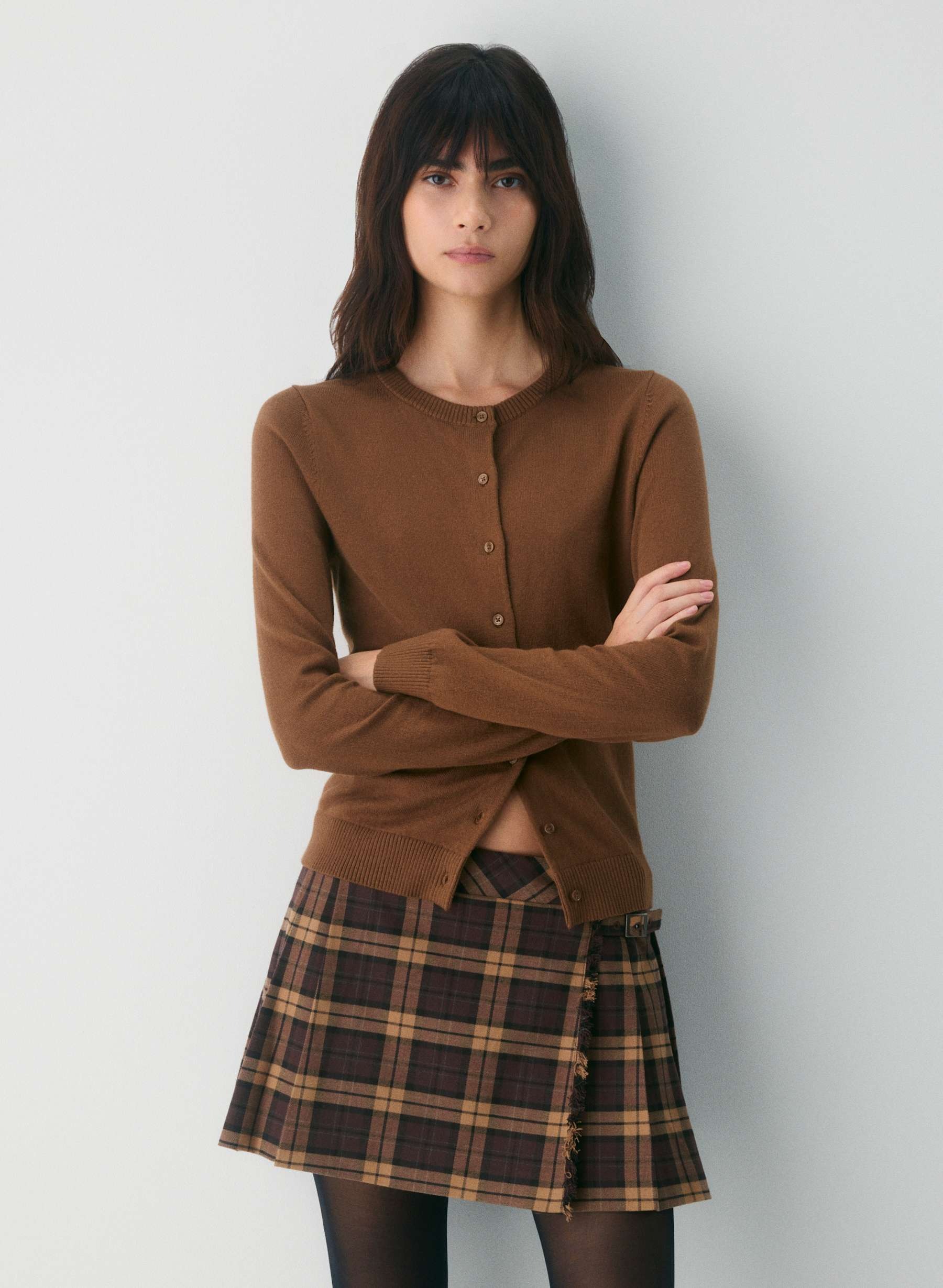 Magpie Pleated Skirt