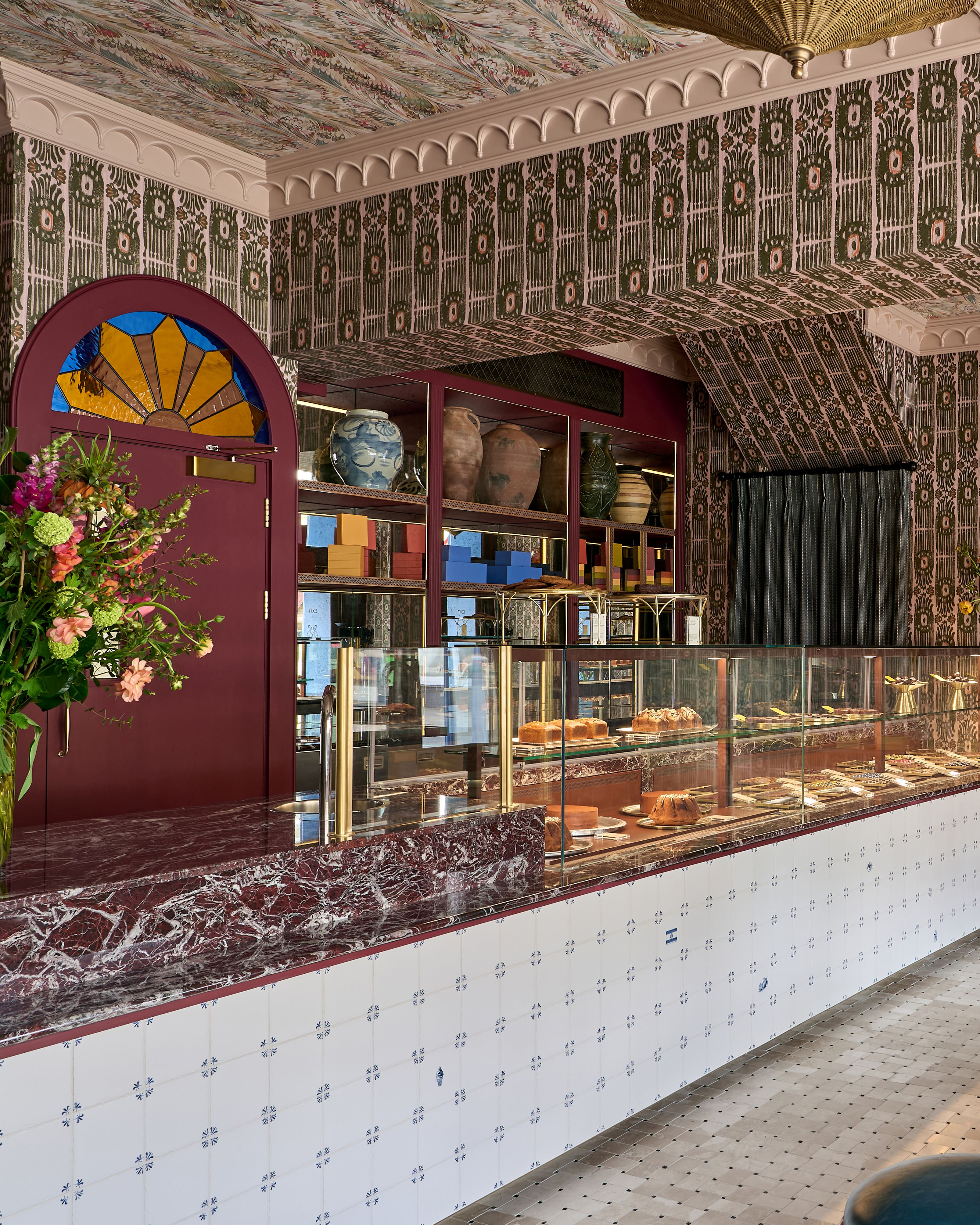 chocolate shop interior