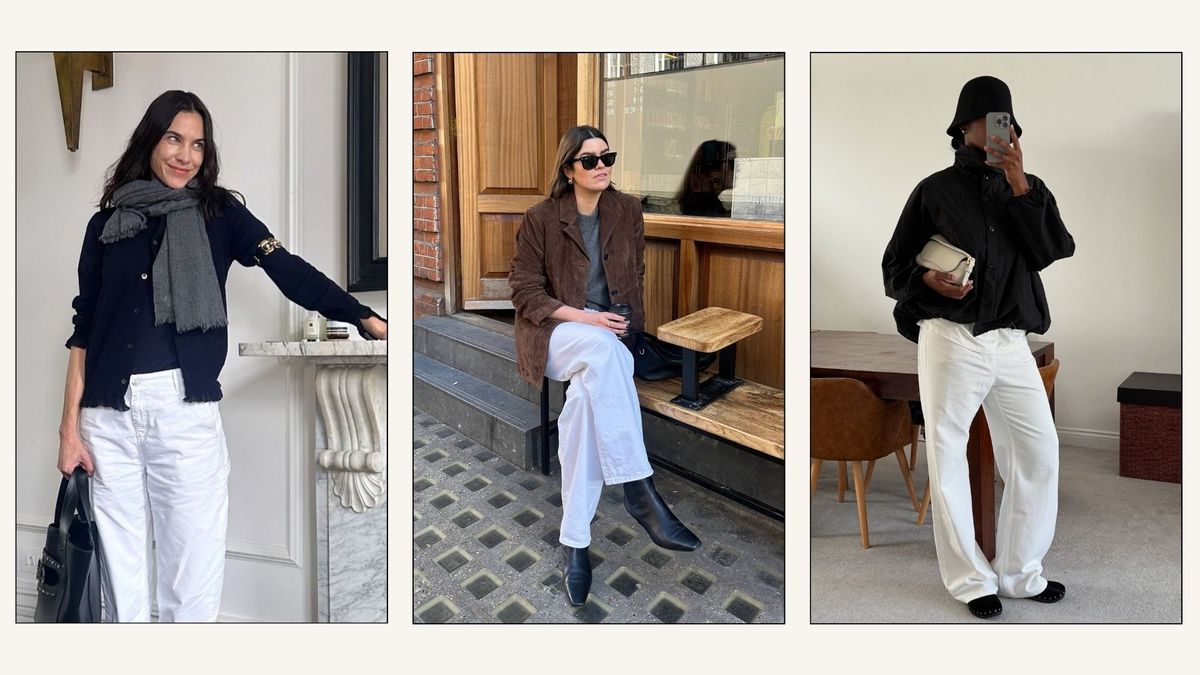If You're Going to Wear White Jeans This Autumn, These are the Outfit Pairings That Make Them Look Best