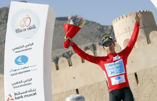 Lutsenko climbs into Tour of Oman race lead
