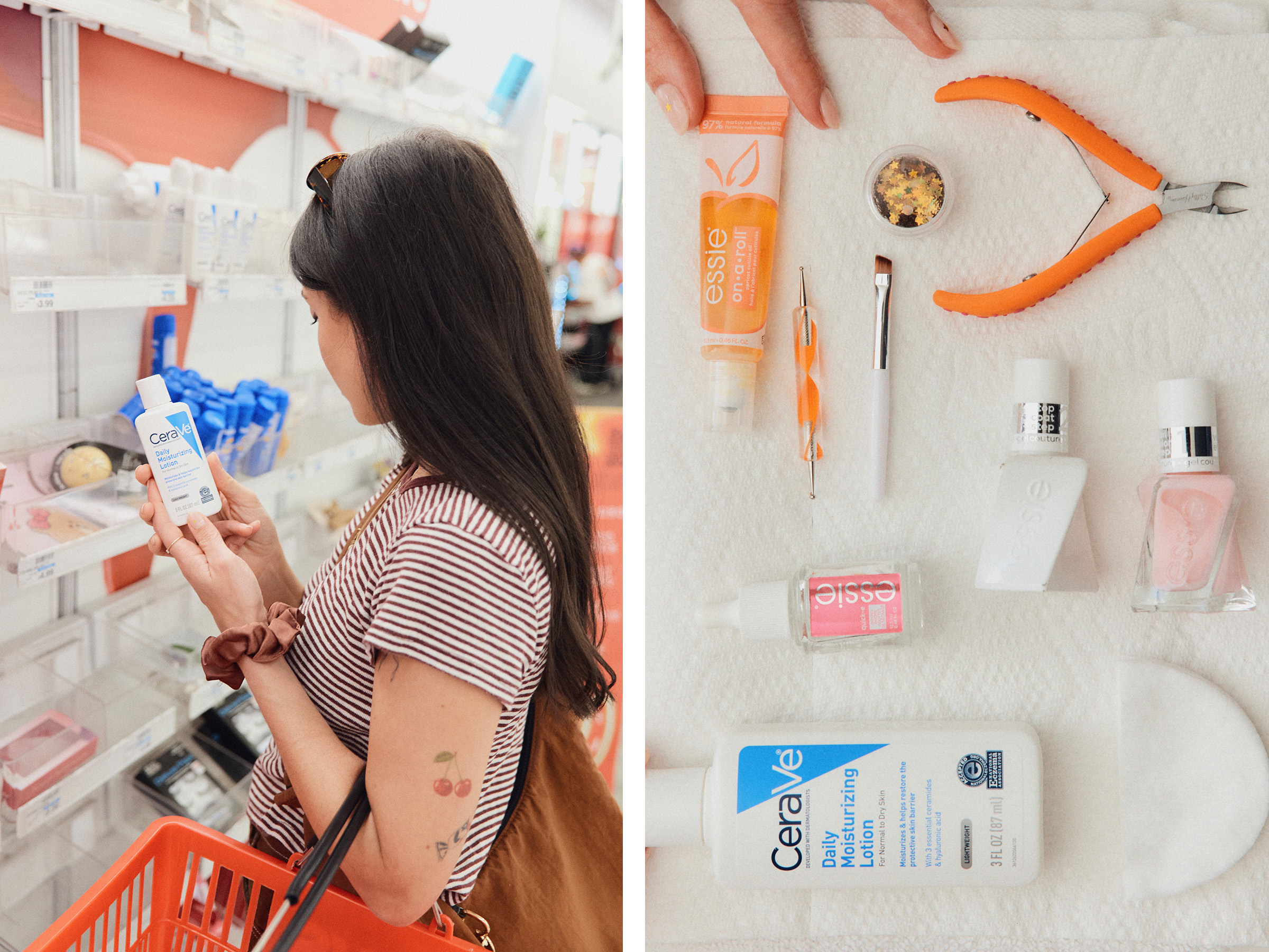 Stephanie Stone shopping at the drugstore