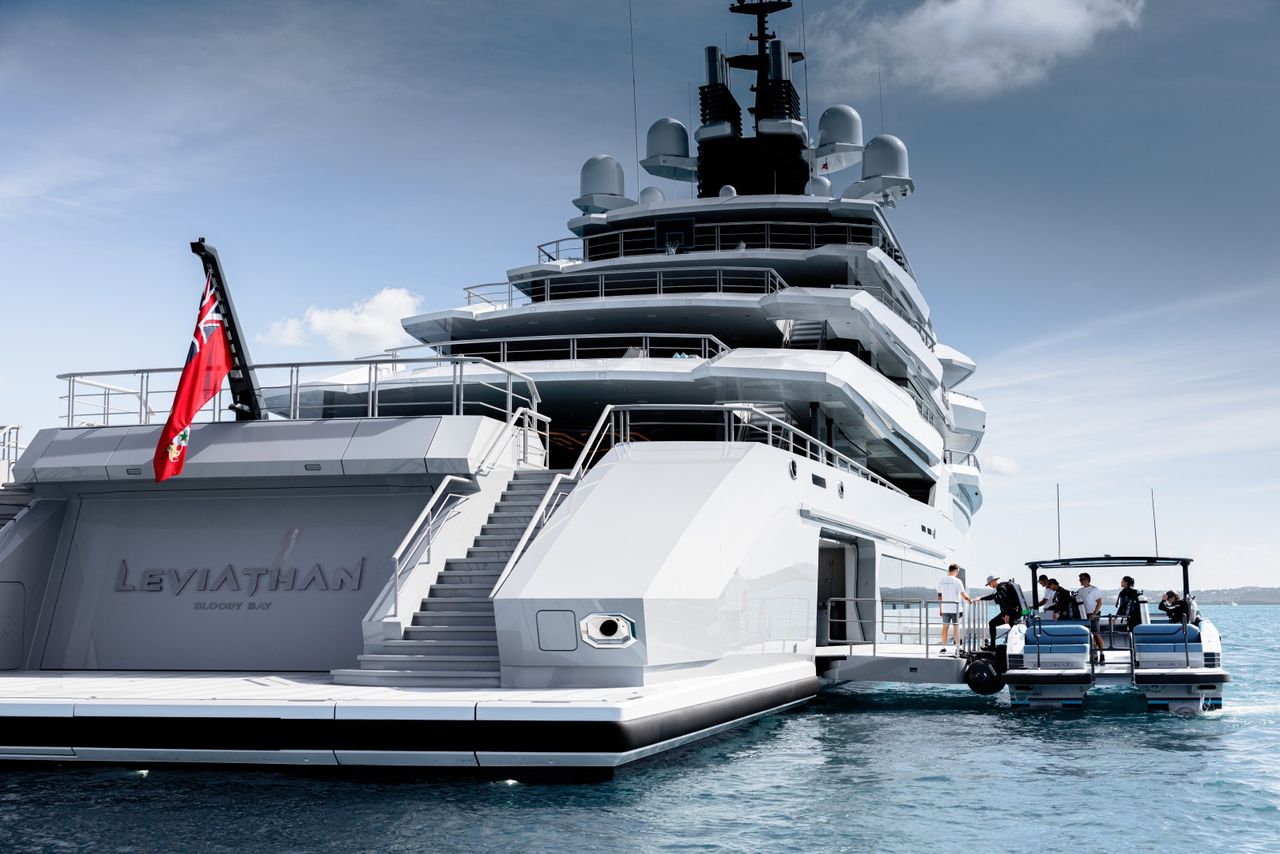 Gabe Newell's superyacht, Leviathan.