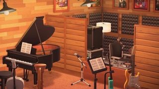 Animal Crossing recording studio