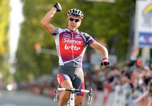 Belgian Philippe Gilbert takes second Paris-Tours win