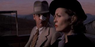 Jack Nicholson and Faye Dunaway in Chinatown