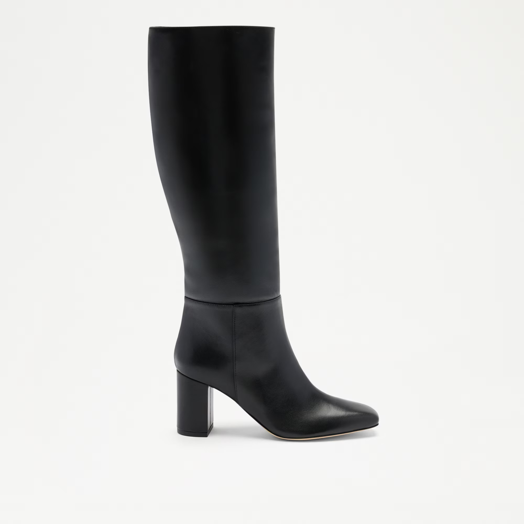 Black knee-high boots from Russell &amp;amp; Bromley