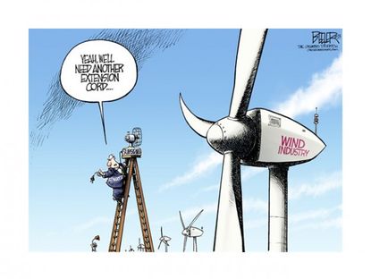Fight the wind power