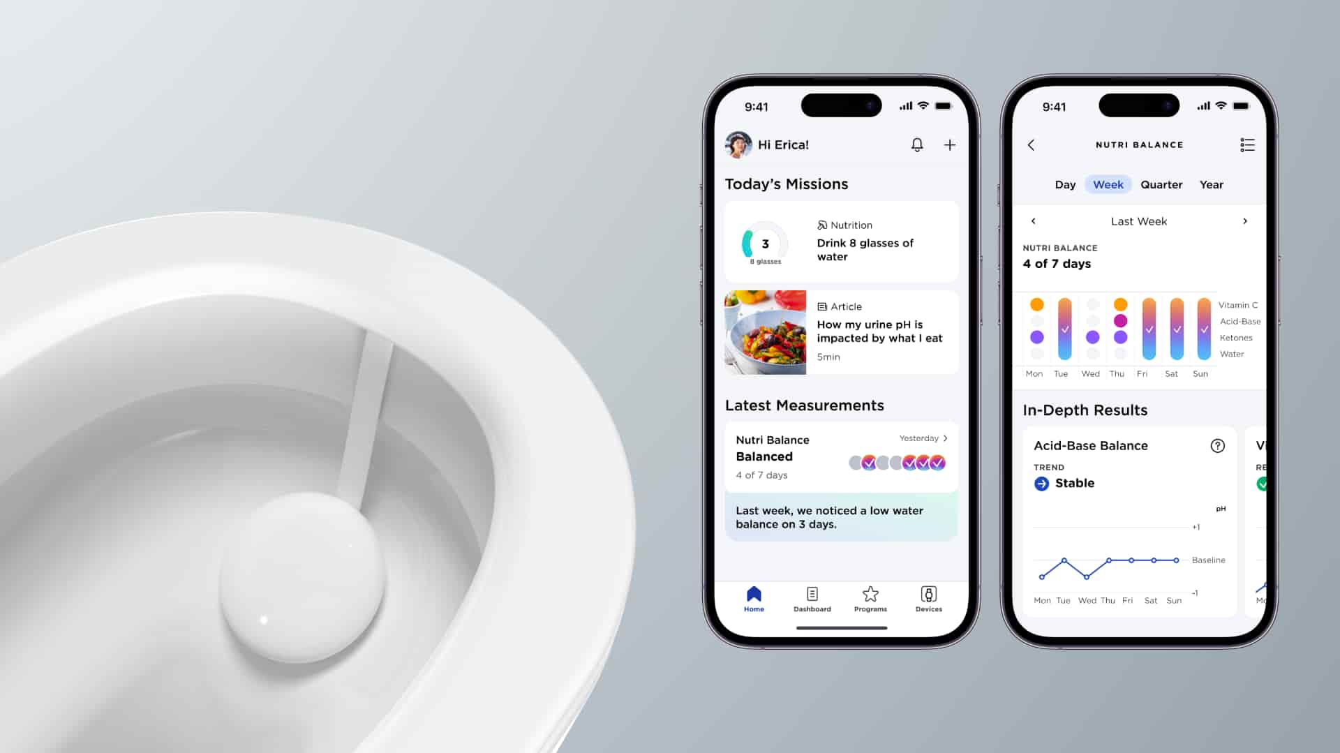 Withings U-Scan med app