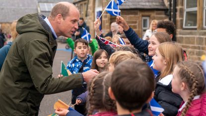 Prince William in Scotland