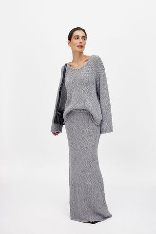 NA-KD, Structured Knitted Maxi Skirt