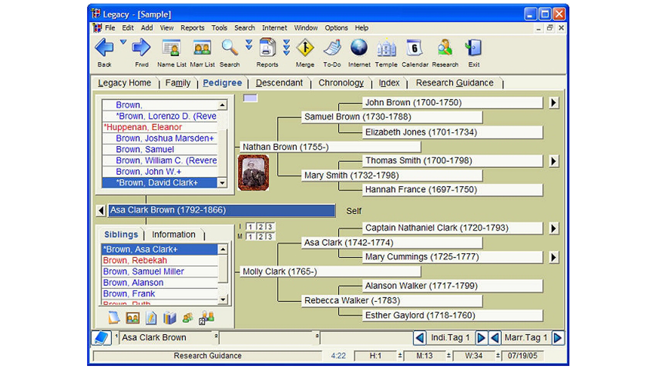 Best family tree maker: Legacy Family Tree