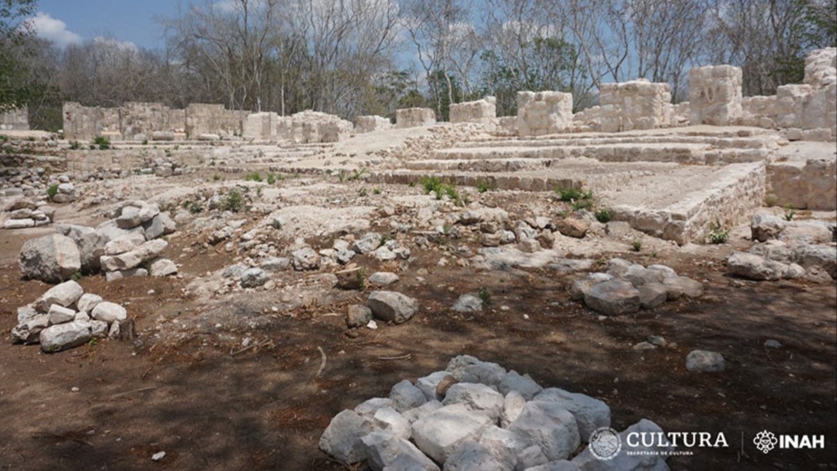 Descubren en México estructura palaciega maya de 1.500 años de antigüedad