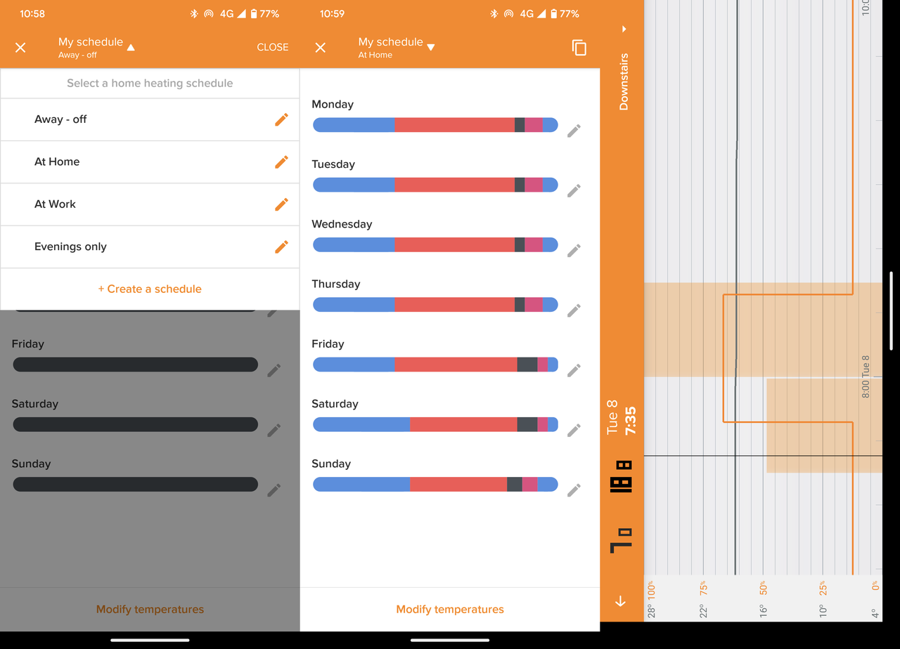 Netatmo Smart Thermostat / Netatmo Energy app