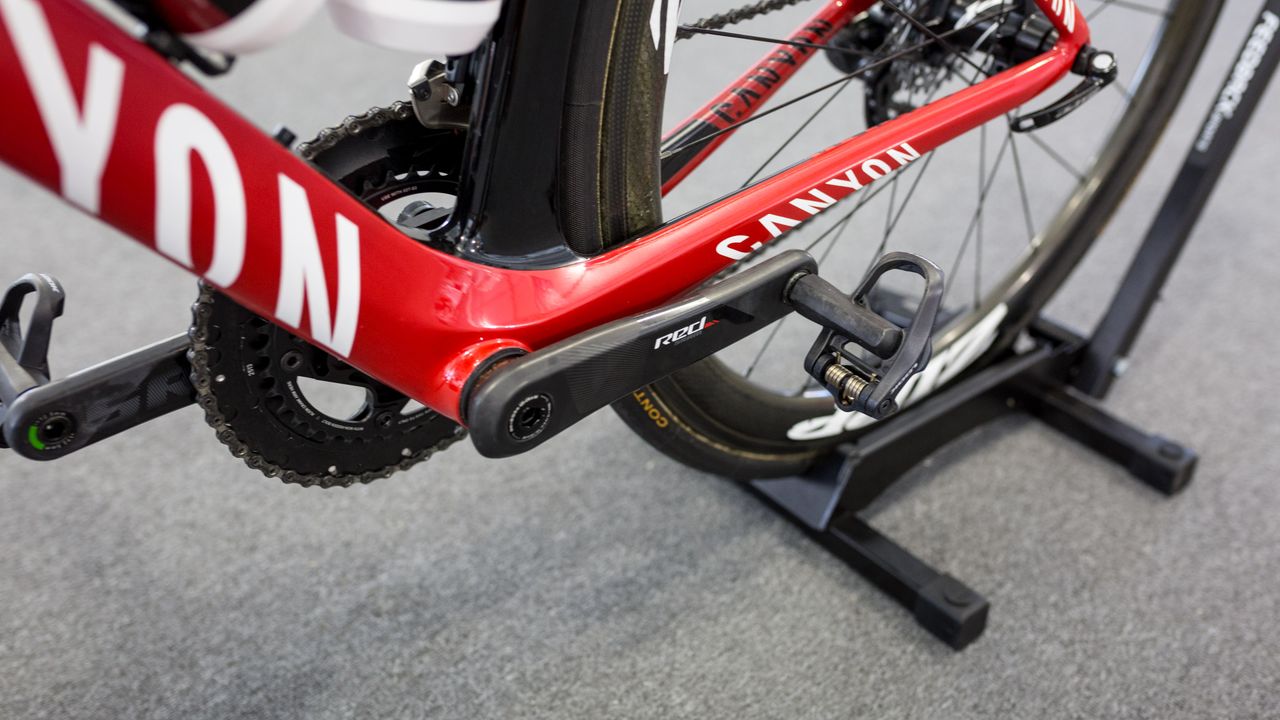 A look at the non-driveside crank