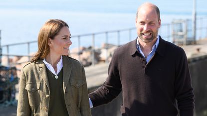 Prince William and Catherine, Princess of Wales return from the island of Iona