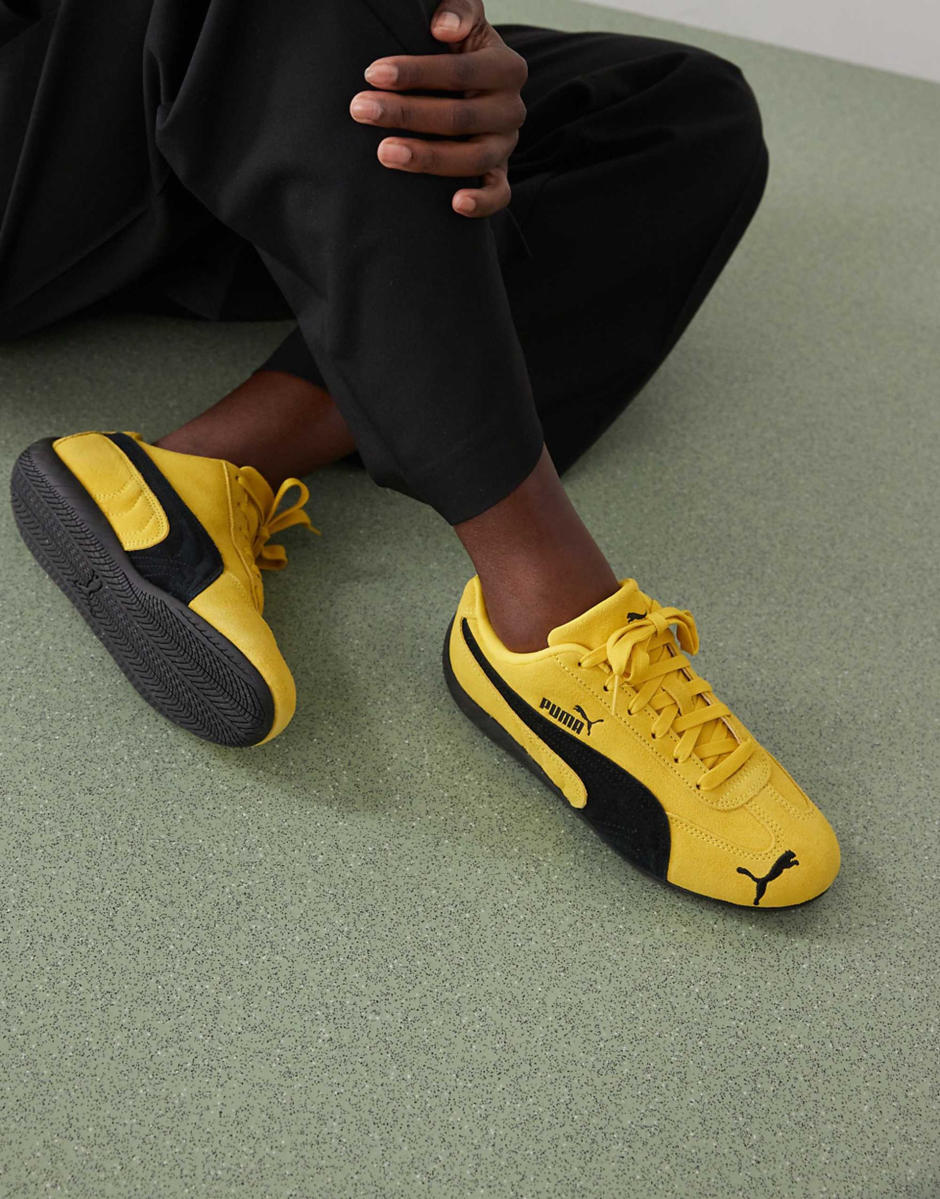 Puma Speedcat Og Trainers in Yellow & Black