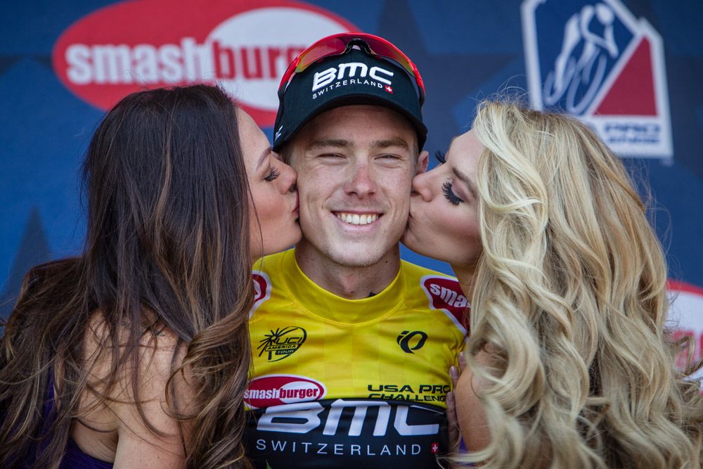 Rohan Dennis (BMC) happy to be in yellow