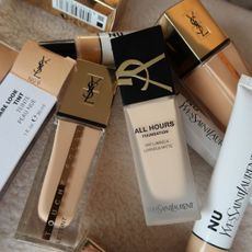 YSL foundations including All Hours, Nu and Touche Éclat Le Teint