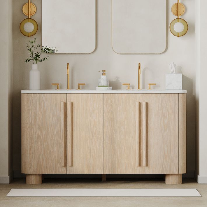 Isley Double Bathroom Vanity (60"–72")