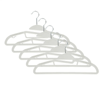 2. Dunelm Set of 30 Plastic Coat Hangers: £12 at Dunelm