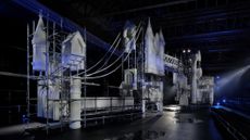 Burberry A/W 2026 runway set at London Fashion Week