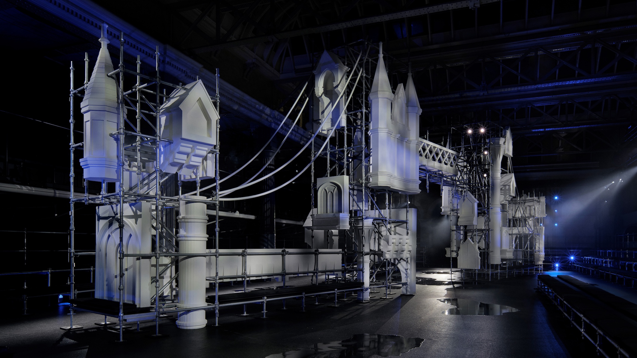 Burberry A/W 2026 runway set at London Fashion Week