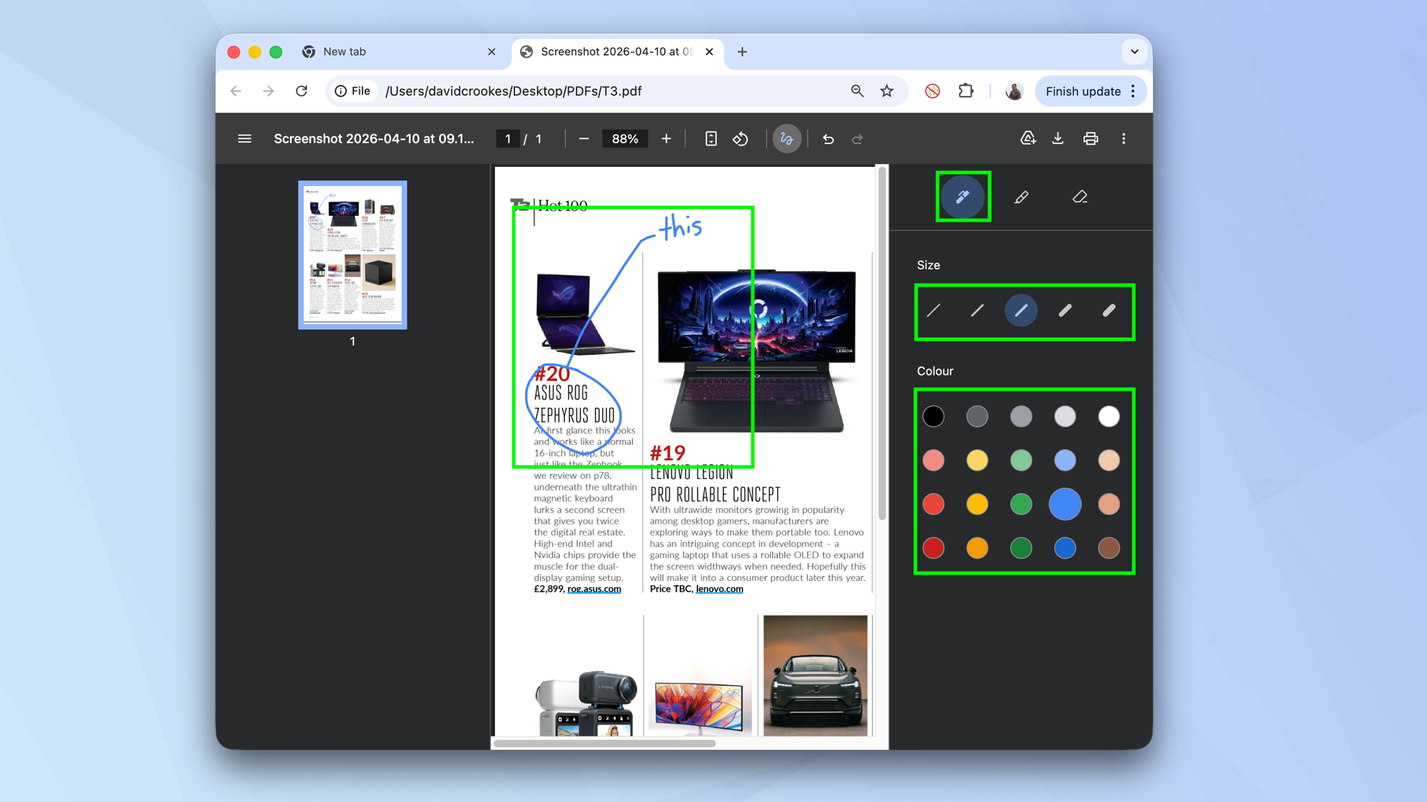می‌توانید فایل‌های PDF را با استفاده از نمایشگر پی‌دی‌اف در Chrome حاشیه‌نویسی کنید – در اینجا نحوه انجام آن آورده شده است