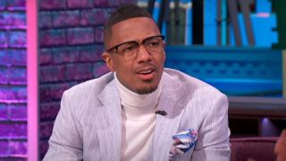 Nick Cannon on his self-titled talk show.