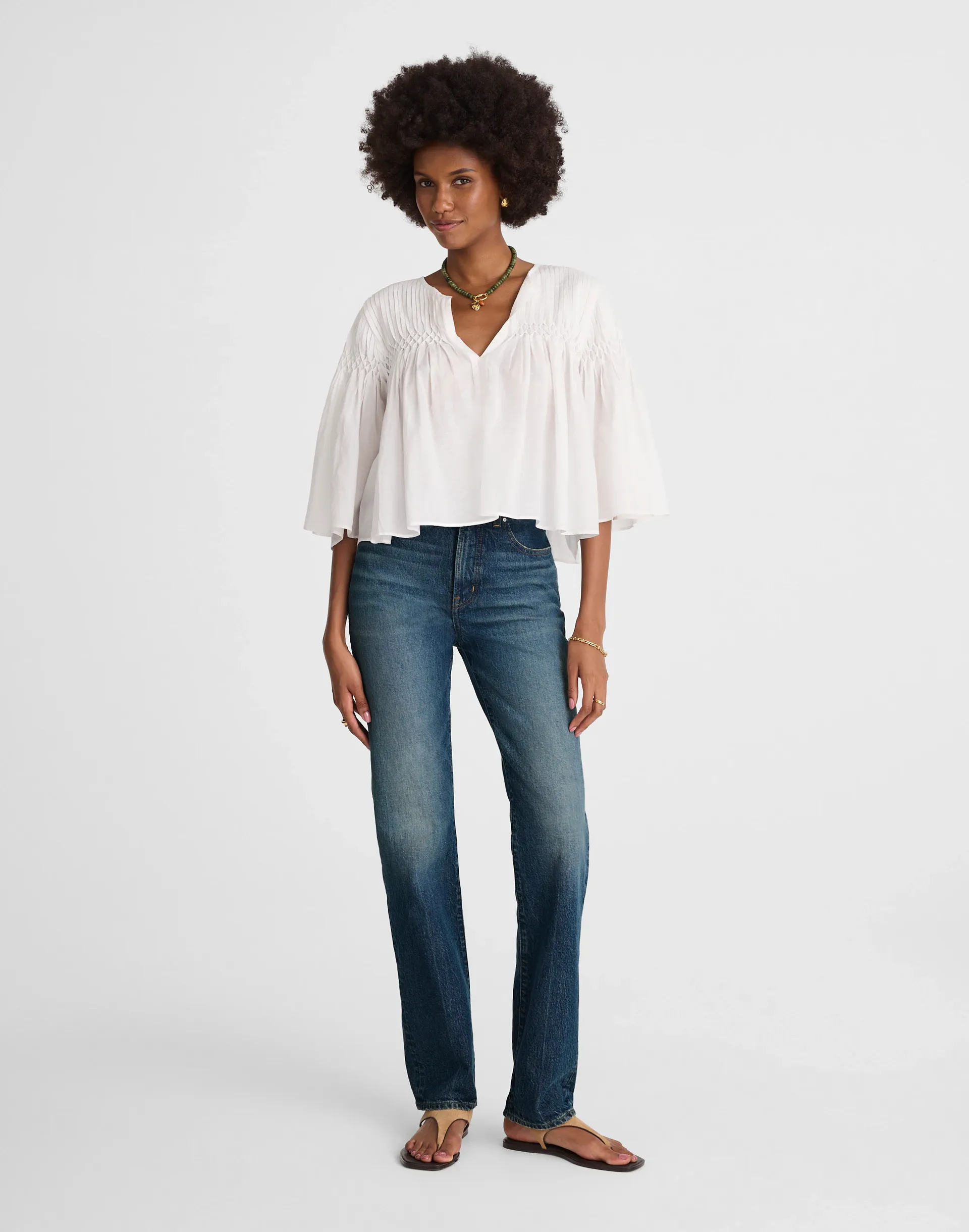 The Longline Straight Jean