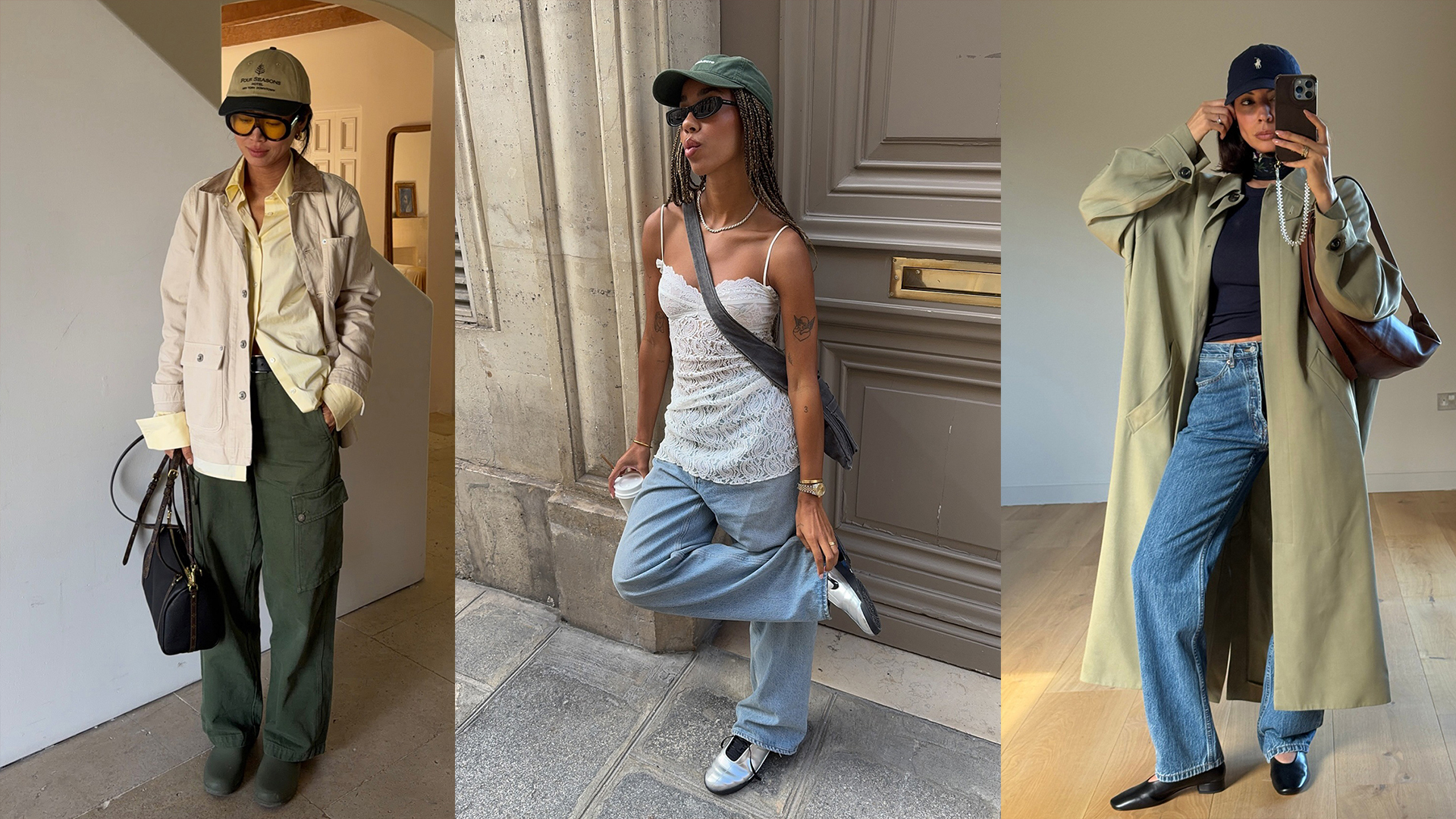 women wearing baseball caps