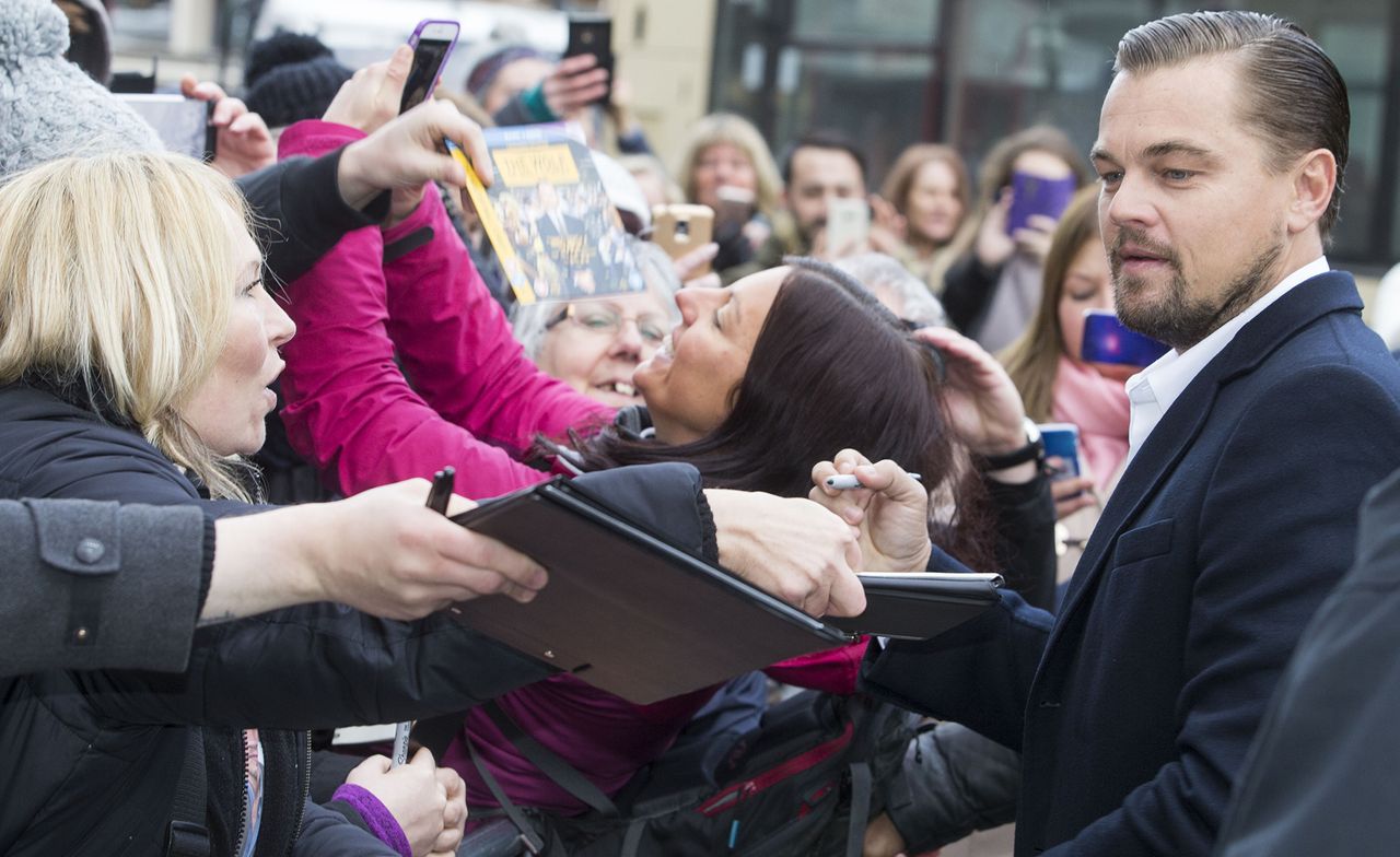 Leonardo DiCaprio Edinburgh