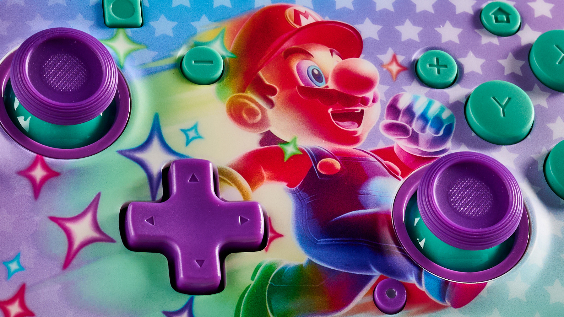 A Mario-themed Turtle Beach Rematch Wireless Nintendo Switch controller