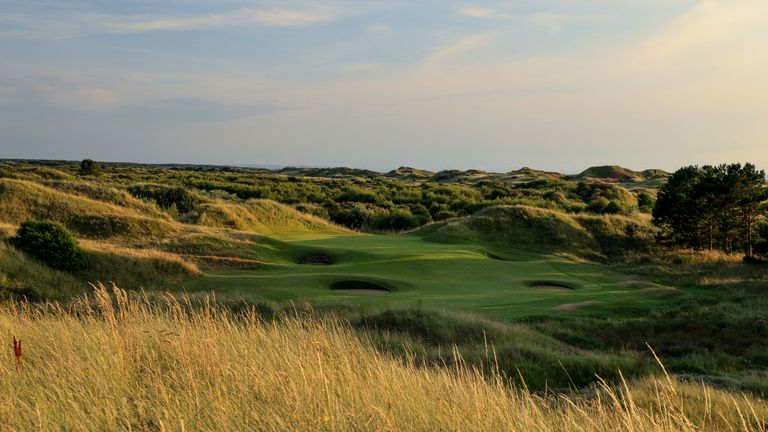 Royal Birkdale golf course pictured