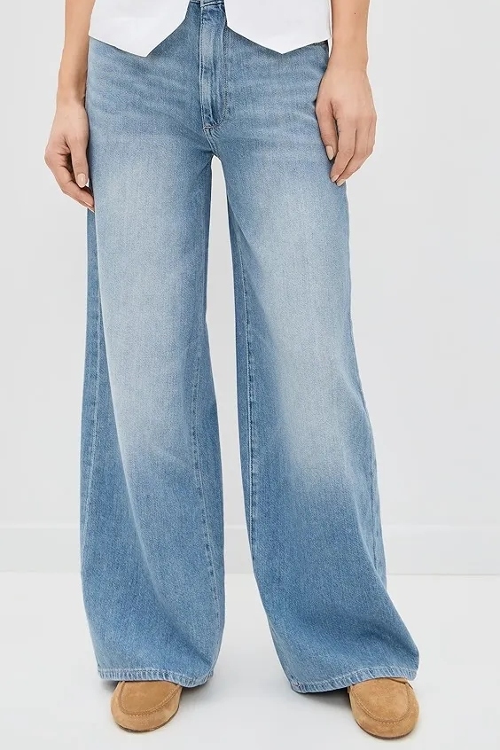 Dl1961 Dl Aura Hepburn Wide Leg High Rise Jeans