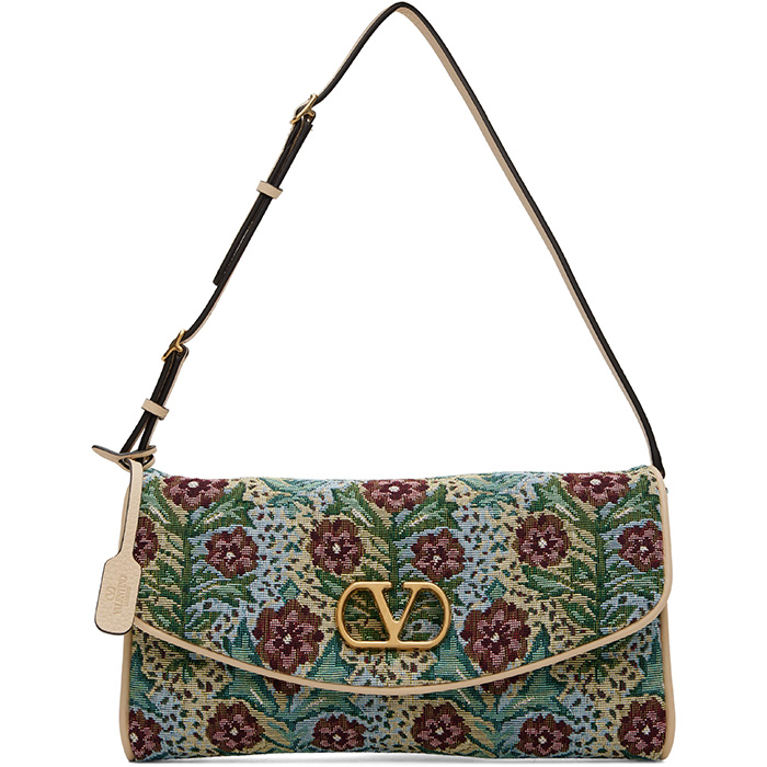 Valentino Garavani, Blue Devain Small Shoulder Bag