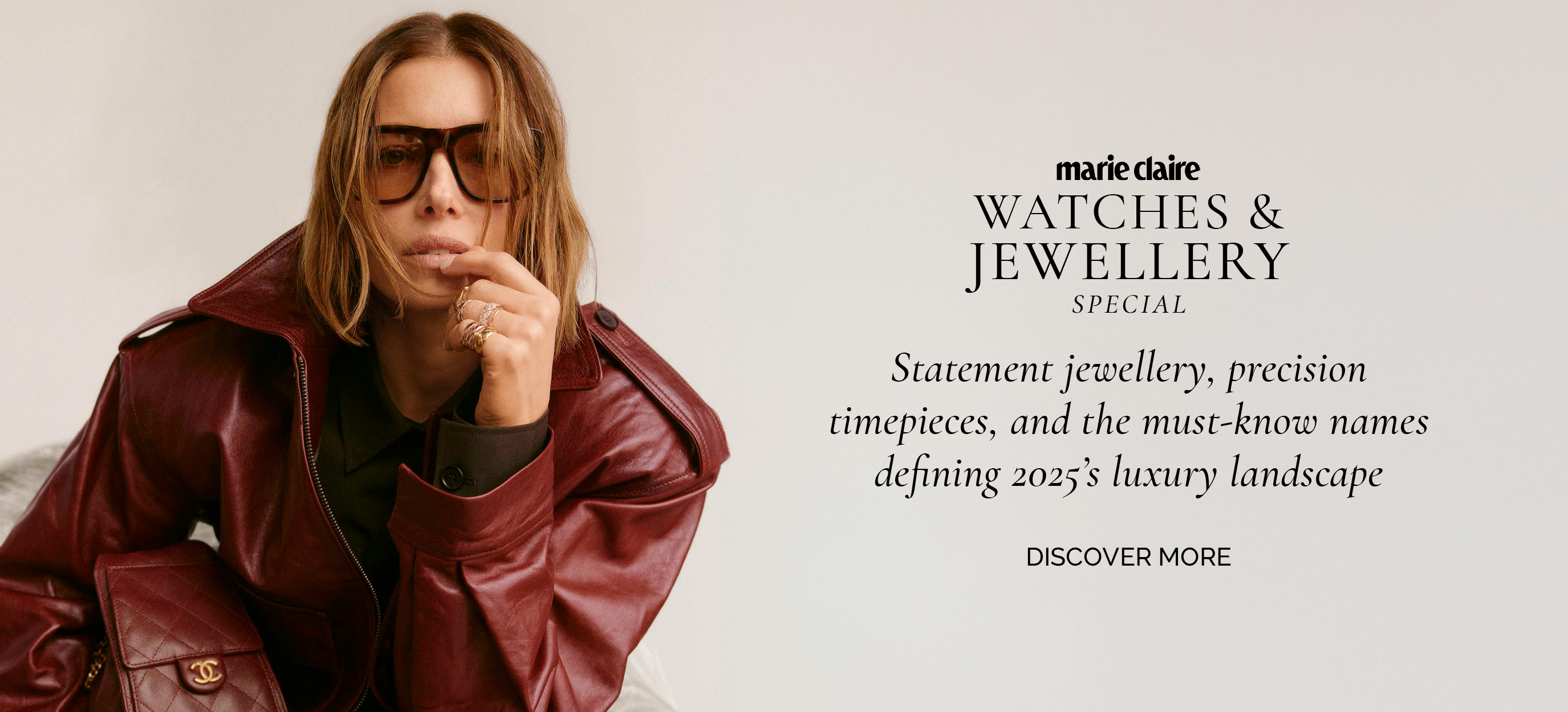 watches & Jewellery special Jessica biel. banner