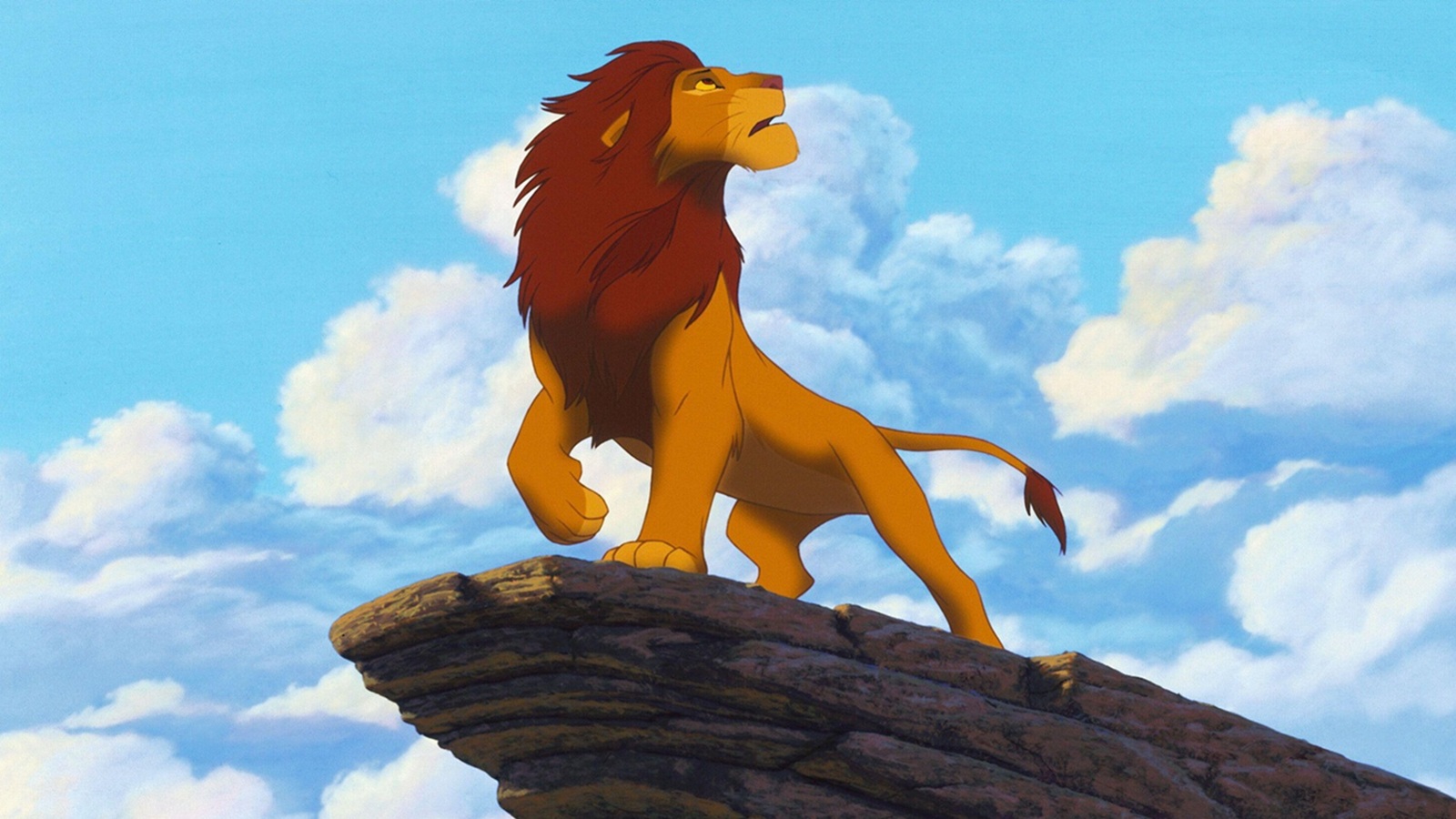Mufasa from the movie The Lion King.