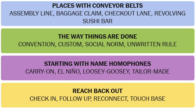 The New York Times Connections puzzle (solved) on May 22, 2026