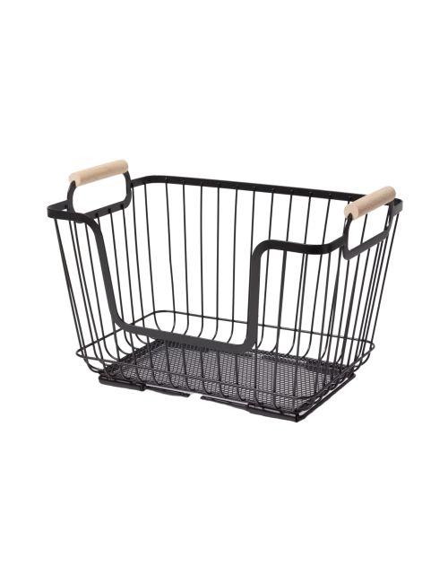 Metal Stackable Wire Pantry Basket