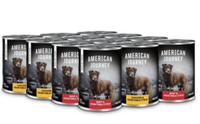 American Journey Stews Poultry &amp; Beef Variety Pack Grain-Free Canned Dog Food, 12.5-oz, case of 12 RRP: $21.99 | Now: $13.20 | Save: $8.76 (40%)