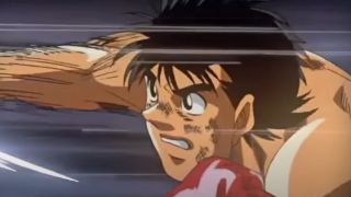 Ippo training in Hajime No Ippo: The Fighting