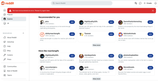Reddit down