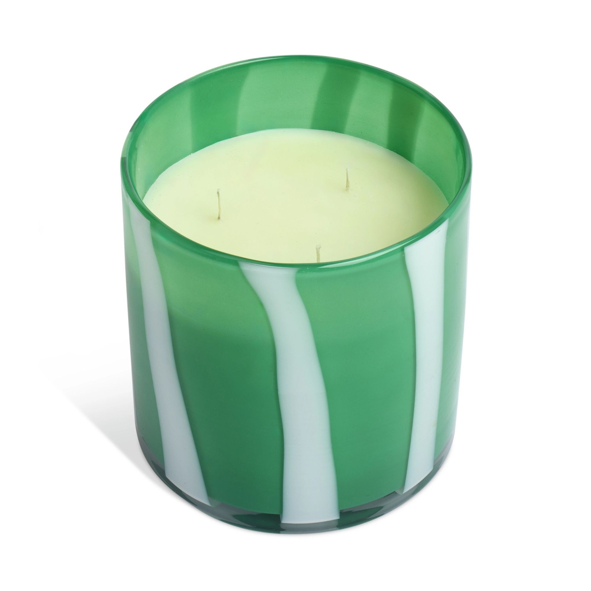 Habitat Citronella Striped Effect Multiwick Candle
