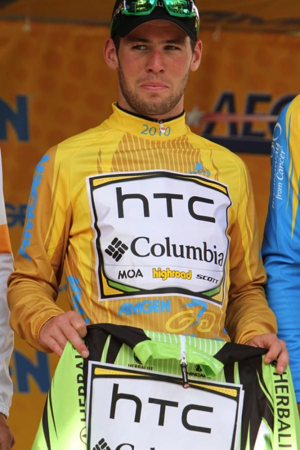 Mark Cavendish (HTC-Columbia) is the owner of two jerseys.