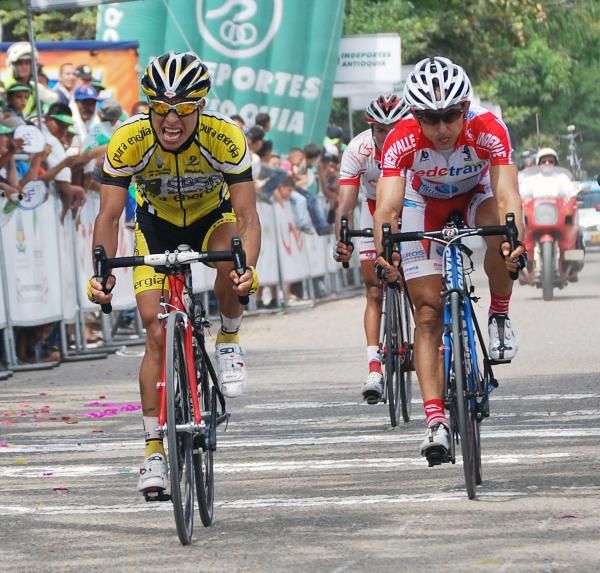 Luis Martinez only managed second on the stage.